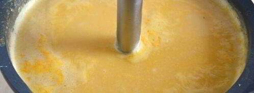 сырный крем-суп с грудинкой. Шаг 9