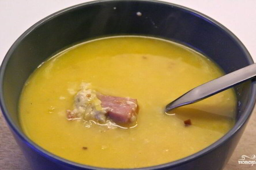 Рецепт сырного супа из твердого сыра