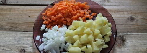 сырный суп по-французски с курицей. Шаг 4