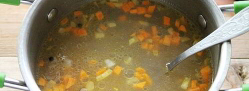 сырный суп по-французски с курицей. Шаг 7