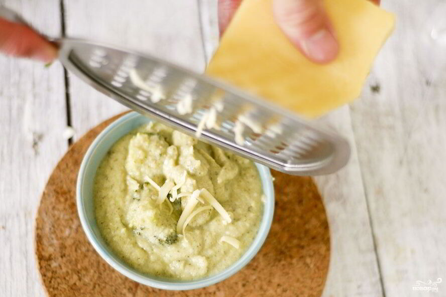 Рецепт сырного супа-пюре с брокколи