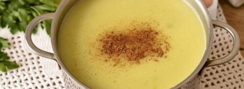 сырный суп-пюре с кабачком. Шаг 3