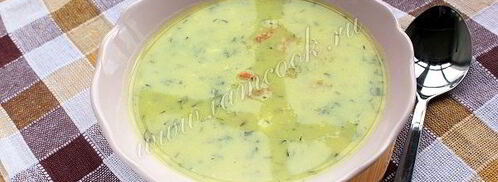 сырный суп пюре с креветками. Шаг 7