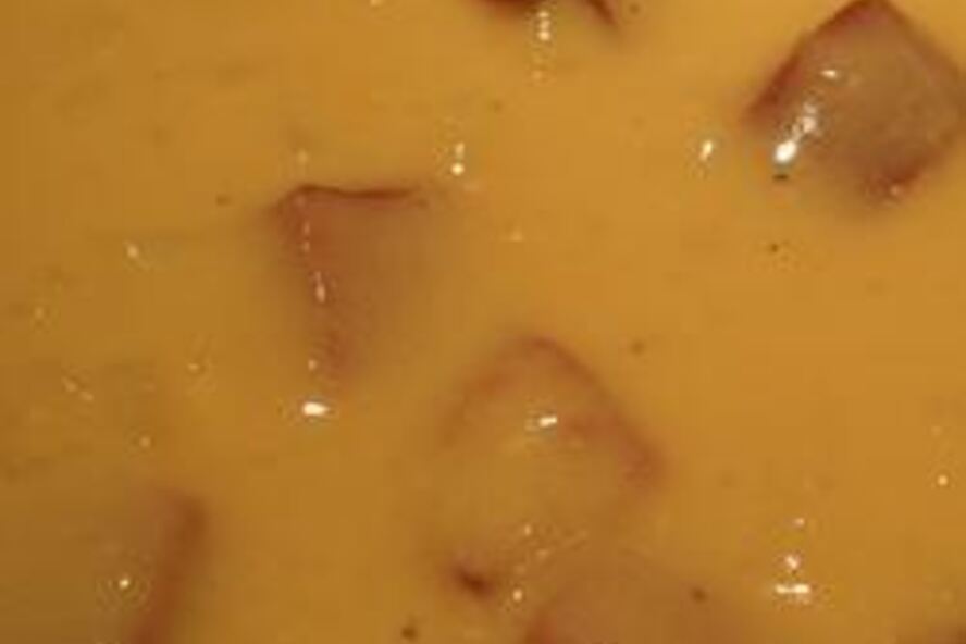 Рецепт сырного супа с картошкой и колбасой