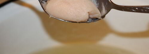 сырный суп с кнелями. Шаг 8