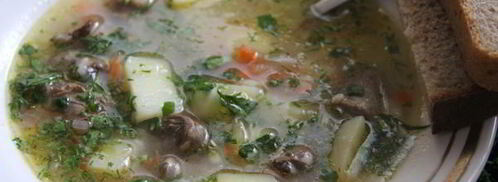 сырный суп с куриными сердечками. Шаг 5