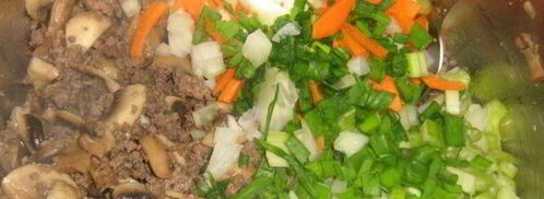 сырный суп с шампиньонами. Шаг 4