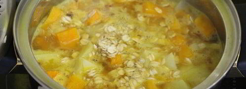 тыквенный суп с фетой. Шаг 3