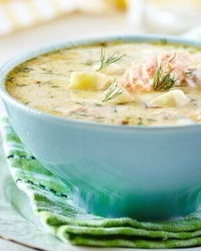 Молочная уха