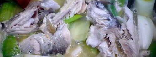 средиземноморская уха с гриссини жил отважный капитан. Шаг 10