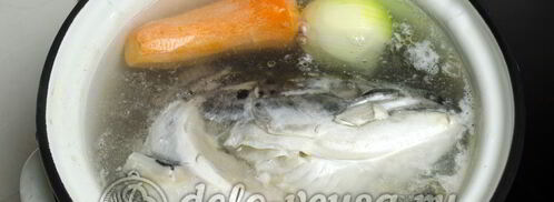 уха из головы семги. Шаг 3