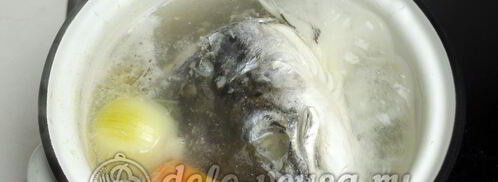 уха из головы семги. Шаг 7