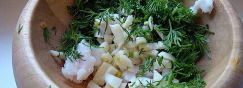 уха из карасей с ароматной заправкой. Шаг 5