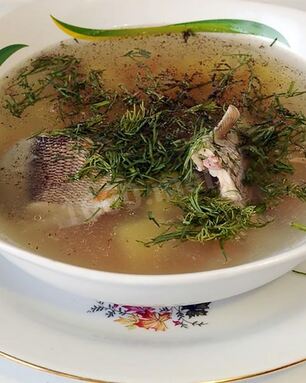 Уха из хариуса