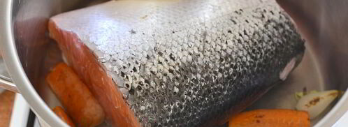 уха из красной рыбы. Шаг 2