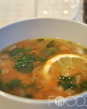 Уха из осетра