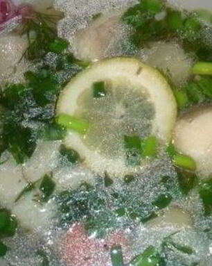 Уха из палтуса