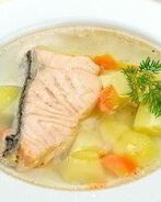 Уха из семги