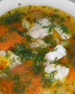 Уха из толстолобика