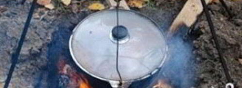 уха на костре. Шаг 4