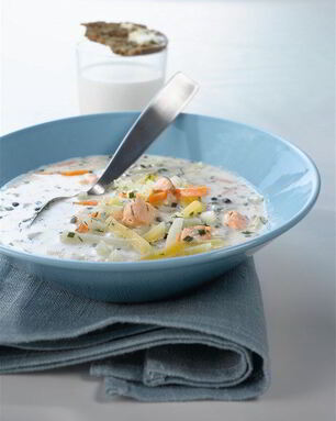 Уха по-фински Сливочное озеро