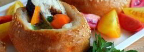 уха в хлебном горшочке. Шаг 6