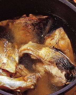 Волжская уха из сазана