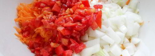 заправка для супа на зиму. Шаг 2