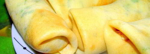 блинчики фаршированные курицей с соусом бешамель. Шаг 5