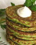 Блинчики из брокколи