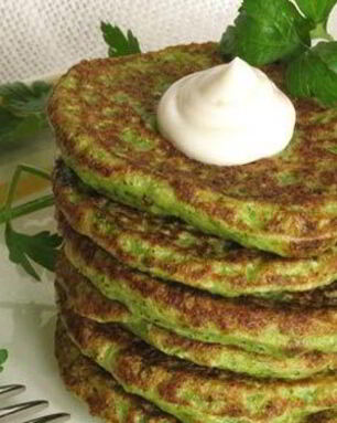 Блинчики из брокколи