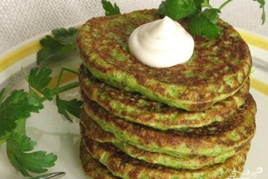 Рецепт блинчиков из брокколи