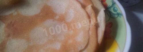 блинчики на рисовой муке с крахмалом. Шаг 4