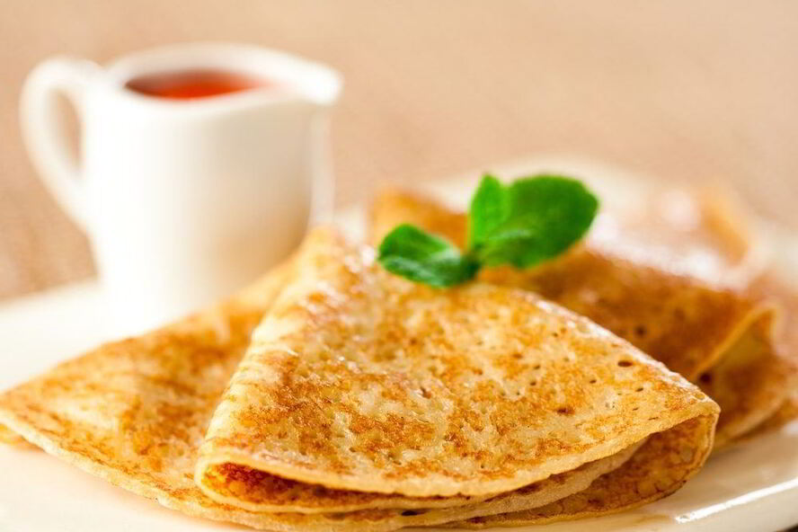 Рецепт блинчиков на сыворотке тонкие