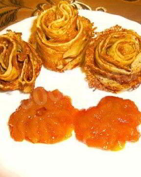 Блинчики Розочки