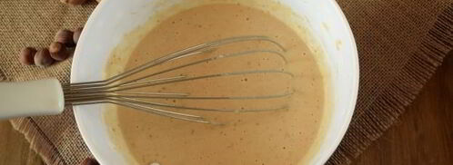 блинчики с кедровой мукой. Шаг 12