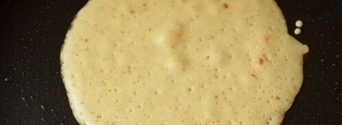 блинчики с кедровой мукой. Шаг 13