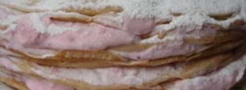 блинчики с творогом и клубникой. Шаг 7