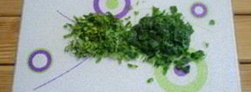 блинчики с зеленью. Шаг 5