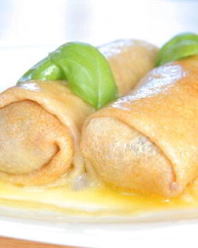 Блины, фаршированные ливером