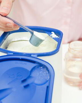 Блины из детской смеси