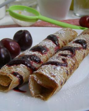 Блины из гречневой и пшеничной муки