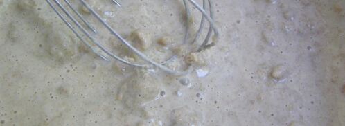 блины из гречневой и пшеничной муки. Шаг 7