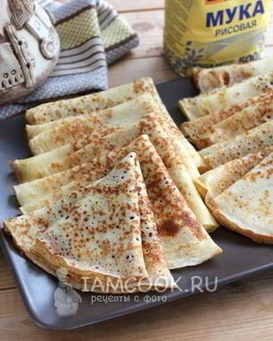 Блины из рисовой муки