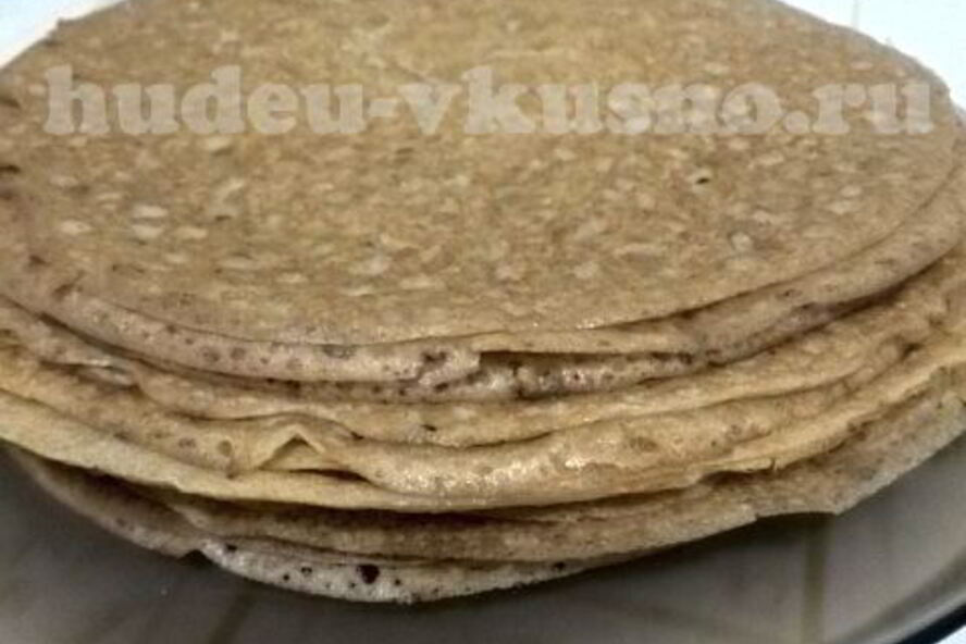 Рецепт блинов из цельнозерновой муки