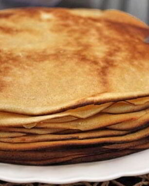 Блины Mинутка на сковороде