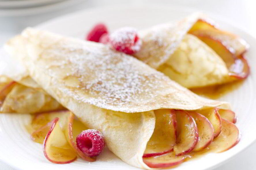 Рецепт блинов на йогурте