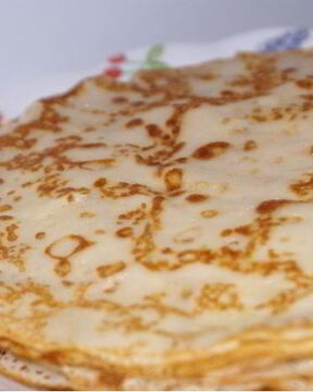 Блины с крахмалом