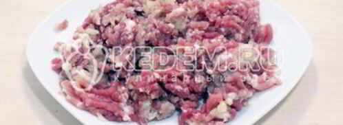 блины с мясом. Шаг 5