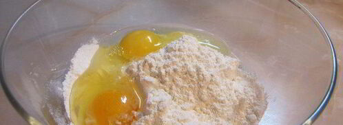 блины с нежнейшим белково-лимонным кремом. Шаг 2